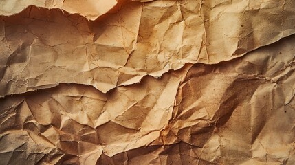 Wall Mural - Old brown paper texture background : Generative AI