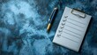 © Gibster - A clipboard with a checklist and a pen, suitable for organization and productivity themes in business or personal planning.