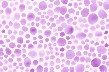 Canvas Print - Purple watercolor dots