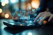 © PixeloAI - E-commerce Growth Represented by Calculator and Digital Icons