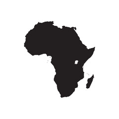 Poster - Africa map icon