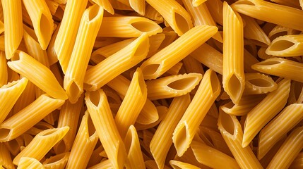 Dry cellentani pasta close up uncooked can be used as a background