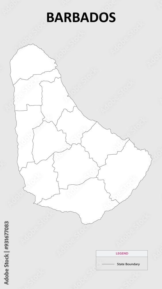 Barbados Map State map of Barbados - 1000 F 931677083 ZuD4uhVkqlKXmoLGaRYWlzm4NlOzFM1H