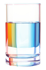 Sticker - PNG A minimalism glass refreshment drinkware lighting.