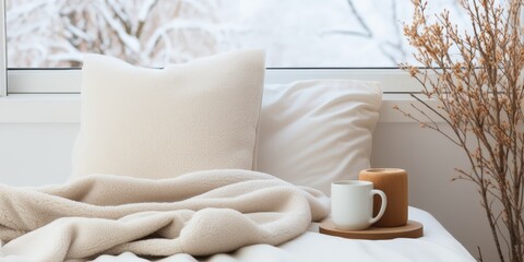 Canvas Print - Cozy Winter Day at Home