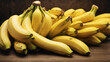 © Muhammad - Bunch of ripe bananas on a white background