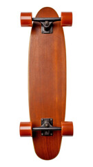 Poster - PNG 1970s colorful style skateboard longboard sports brown.