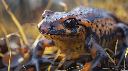 Sticker - Salamanders in nature