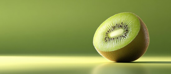 Aufkleber - Kiwi fruit. with copy space image. Place for adding text or design