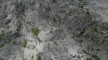 Poster - Marmolada from Armentarola Aerial view of the Dolomites mountain landscape in Trentino, South Tyrol in Northern Italy.