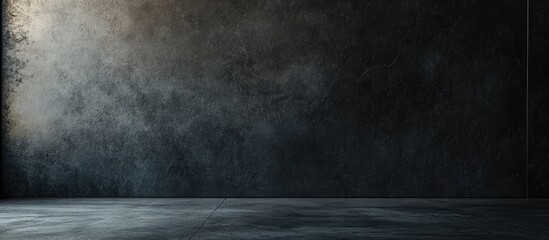 Leinwandbilder - decorative dark concrete backdrop with shallow focus. with copy space image. Place for adding text or design