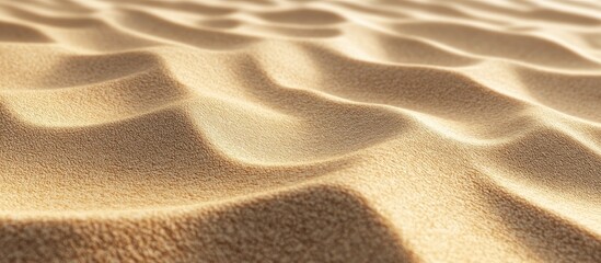 Fototapete - Desert sand as a natural backdrop Copy space