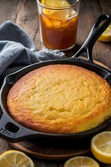 Cast Iron Skillet of Cornbread