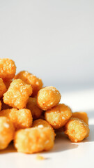 Canvas Print - Close Up of Golden Sesame Seed Balls