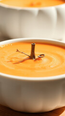 Wall Mural - Pumpkin Soup with a Twig