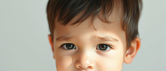 Poster - Closeup of a child's eyes