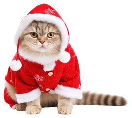 Poster - PNG Christmas mammal animal kitten.