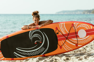 Canvas Print - Happy Day On the Beach