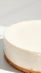 Canvas Print - Close Up of Delicious Cheesecake