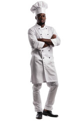 Wall Mural - african male masterchef cook