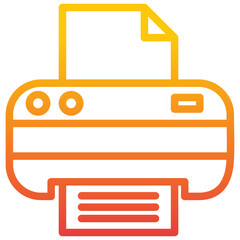 Sticker - Printe Icon