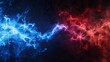 © Artem - Blue and red electricity