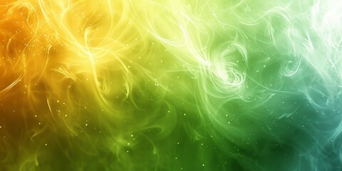 Wall Mural - bright cool beautiful experimental gentle solid white light yellow light green gradiant background