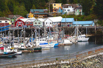 boats in the harbour