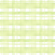 © Anna - Watercolor checkered background. Seamless hand drawn striped green pattern for fabric texture, wallpaper, home decor prints