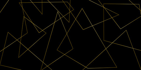 black and gold vector futuristic tech glow and shinning line simple modern abstract background. Modern lines pattern futuristic technology concept banner for cover, poster, presentation.vector design