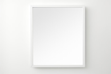 Sticker - PNG white photo frame mockup, transparent design