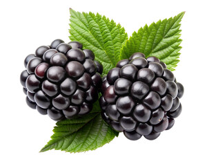 Poster - blackberry isolated on transparent background png