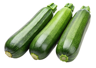 zucchini isolated on transparent background png