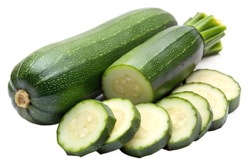 zucchini isolated on transparent background png