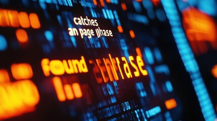 Digital Code with Found Phrase