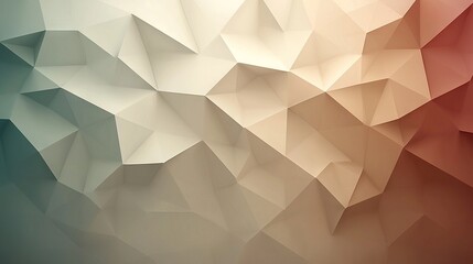 Wall Mural -   A wall with polygonal shapes in multiple colors, varying line sizes