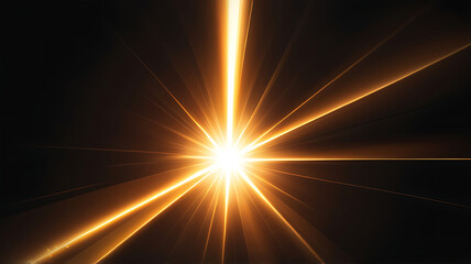 Flare light, effects sunlight, lens flare, light leaks, warm sun rays light effects, overlays or golden flare isolated on black background. effect, sunlight, ray, glow, bright, shine, sun. ai