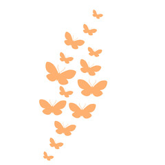 Wall Mural - Flying Butterfly