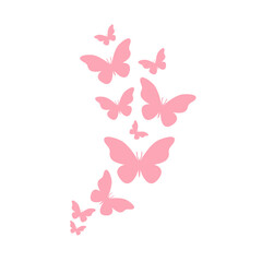 Wall Mural - Flying Butterfly