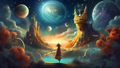 Wall Mural - fantasy scene