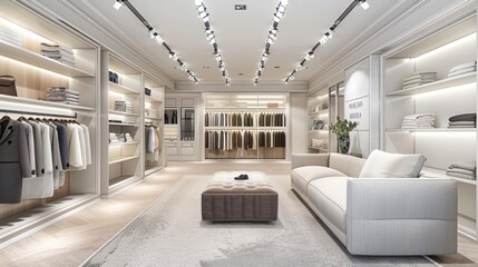 Modern Clothing Store Interior Design