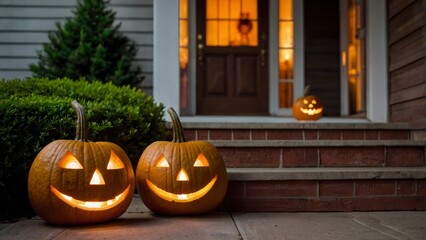 Poster - halloween jack o lantern