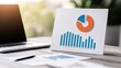 © JP STUDIO LAB - SEO campaign summary with charts and graphs showing analytics results and algorithm impact