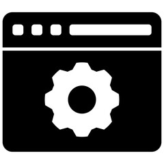 Canvas Print - Web Services Icon