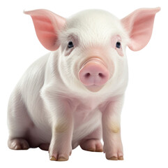 Wall Mural - PNG Pig animal mammal piglet transparent background