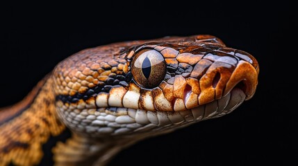 Poster - Close-up Portrait of a Snake