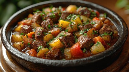 Delicious Beef Stew with Potatoes and Carrots