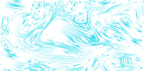 Wall Mural - abstract pattern white and blue marble texture and background. liquify swirl blue and white color ar