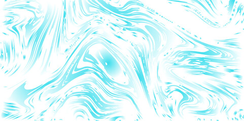 Abstract Pattern white and blue marble texture and background. Liquify Swirl blue and white color art. acrylic pours liquid marble surface design.	