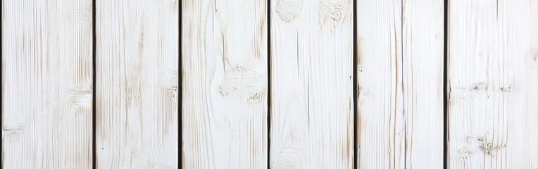 Close-up of textured white wooden planks in a rustic setting